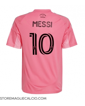 Inter Miami Lionel Messi #10 Maglia Gara Casa Repliche 2025-26